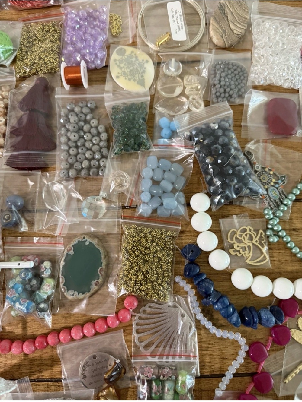 Assorted Jewelry Making Beads & Charms Lot - Multicolor - Picture 2 of 4